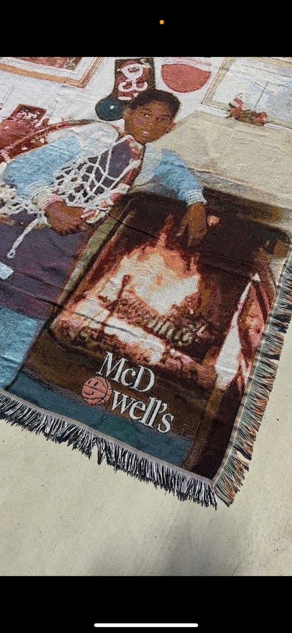 Kob Xmas BLANKET — McDowell's